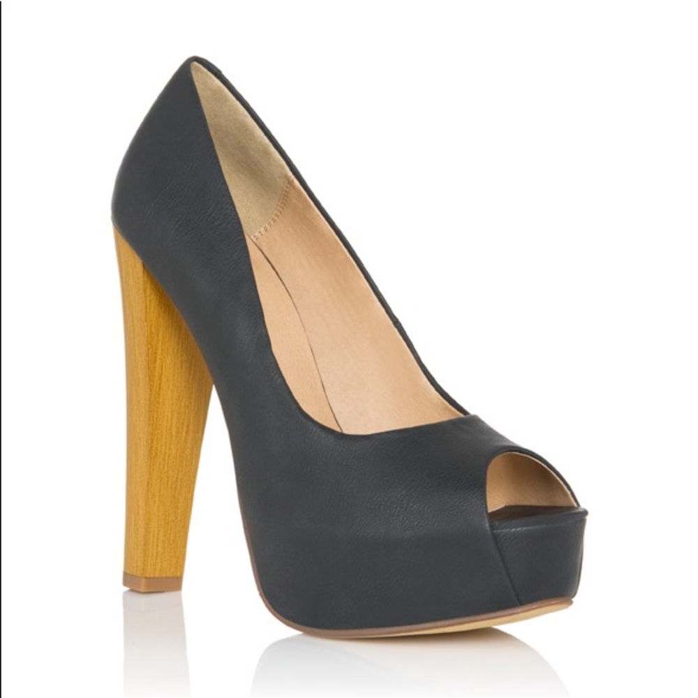 JustFab charlene pump size 8.5, heels - 5.5 inch